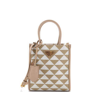 Prada Symbole Shopper Tote Jacquard #206933P22B